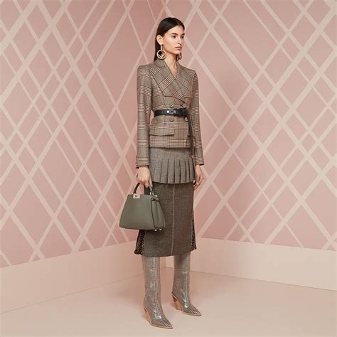 veste prince de galles fendi|fendi official website.